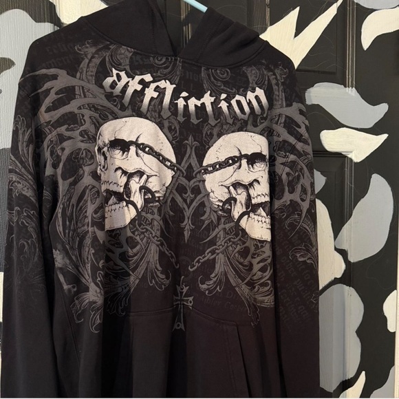 affliction hoodie - Picture 1 of 4